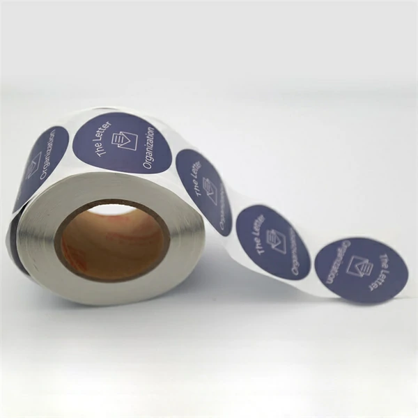 Jf Glucose Jar Customize Private Label Printing Adhesive Bright Silver BOPP Labels Steklenica